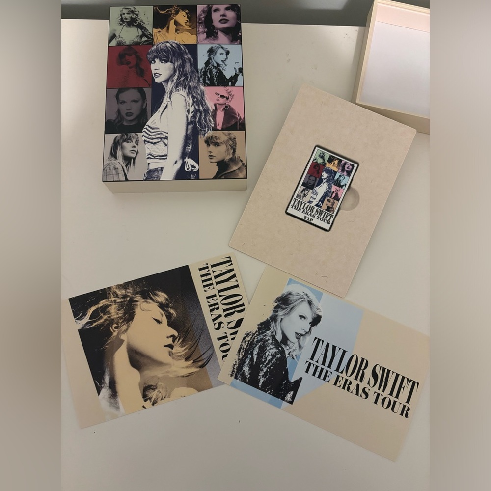 VIP Taylor Swift Box with Pin and Postcards